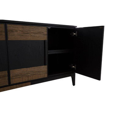 Salvar Two Tone Oak Wood Sideboard - Image 4