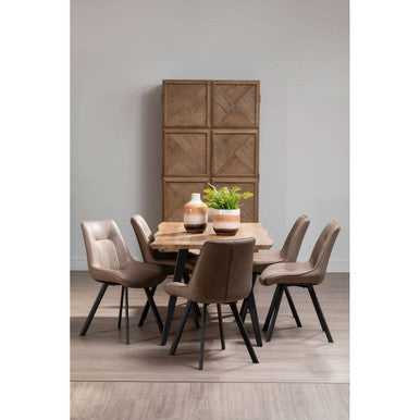 Salvar Natural Oak Wood Tall Cabinet - Image 3