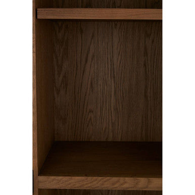 Salvar Natural Oak Wood Tall Cabinet - Image 11