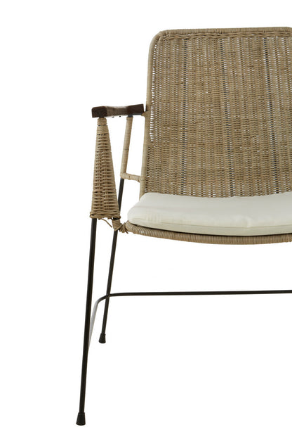 Java Traditional Design Natural Rattan Chair