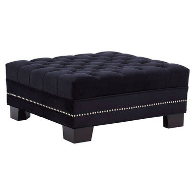 Sofia Black Footstool