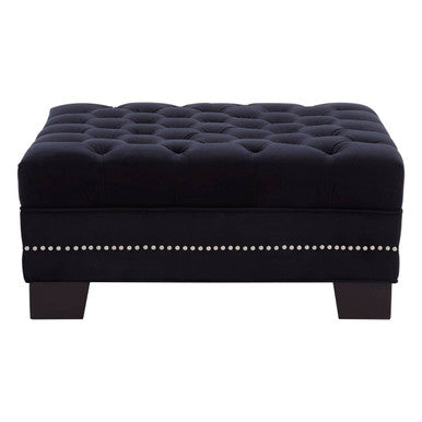 Sofia Black Footstool