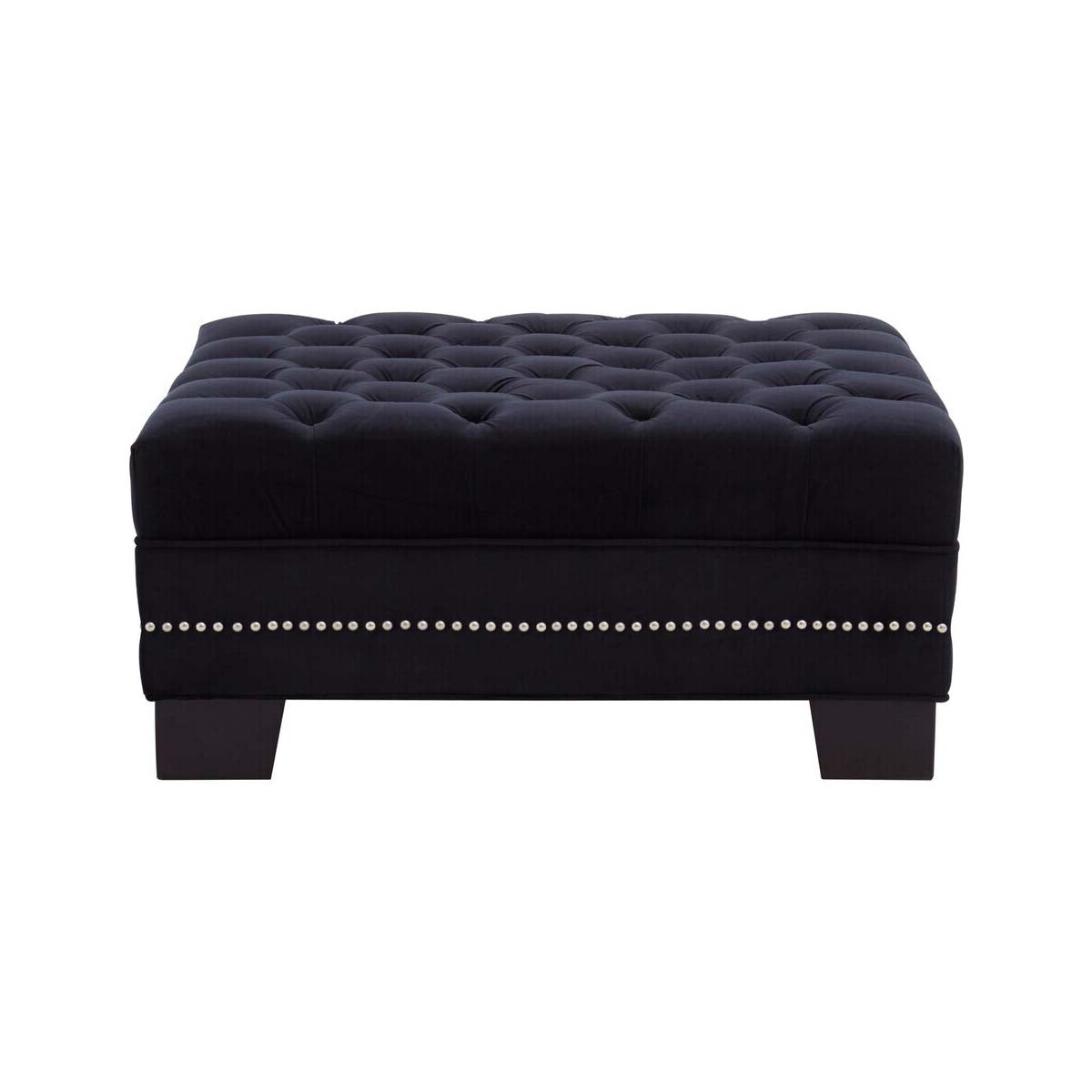 Sofia Black Footstool
