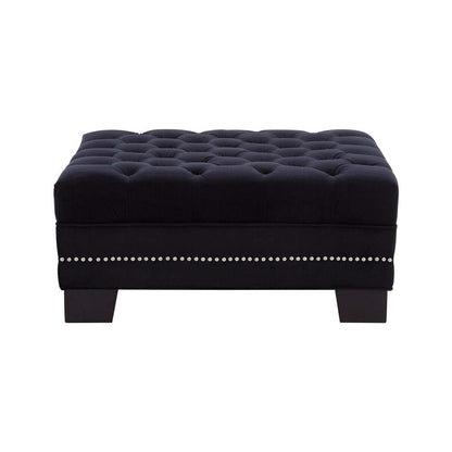 Sofia Black Footstool