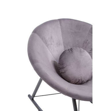 Arto Grey Conic Rocking Chair - Image 6