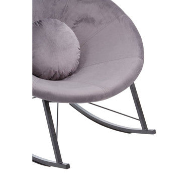 Arto Grey Conic Rocking Chair - Image 7