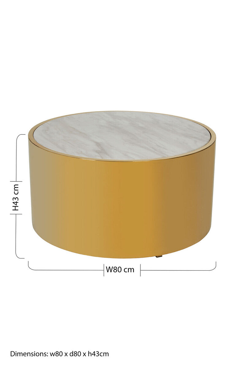 Carlox Round Coffee Table