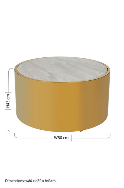 Carlox Round Coffee Table