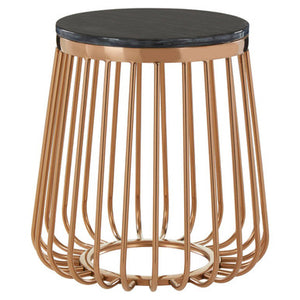 Tula Cage Design Round Side Table