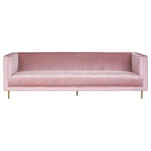 Otylia 3 Seat Pink Sofa