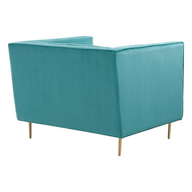 Otylia Green Armchair - Image 6