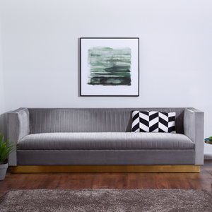 3 Seater Grey Sofa, Opal