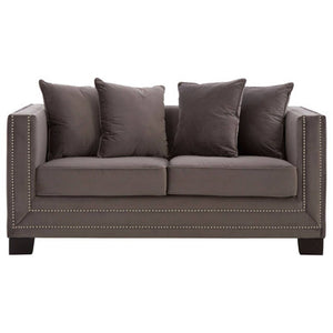 Sofia 2 Seat Viola Brown Sofa