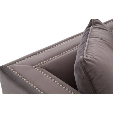 2 Seater Viola Brown Sofa, Sofia - Image 8