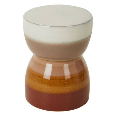 Sorrell Multicoloured Ceramic Table And Stool
