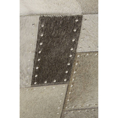 Safira Grey Pouffe - Image 11