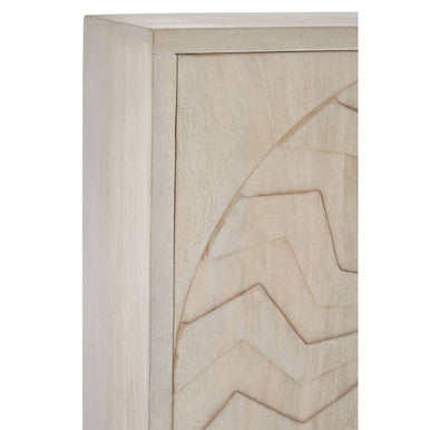 Sadras White Wash Mango Wood Cabinet - Image 8