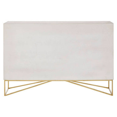 Sadras White Wash Mango Wood Sideboard - Image 5