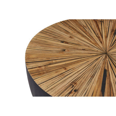 Gabo Small Round Ebony Coffee Table