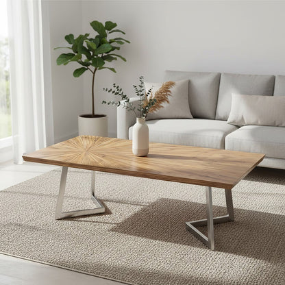 Gabar Natural Bamboo Coffee Table