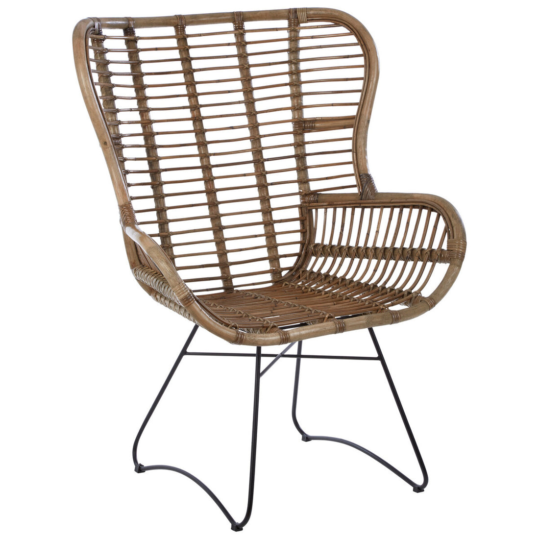 Manado Natural Rattan Lounge Chair