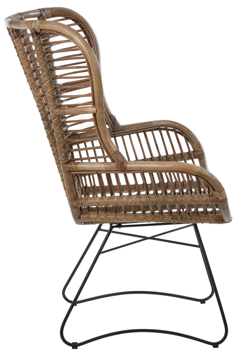 Manado Natural Rattan Lounge Chair