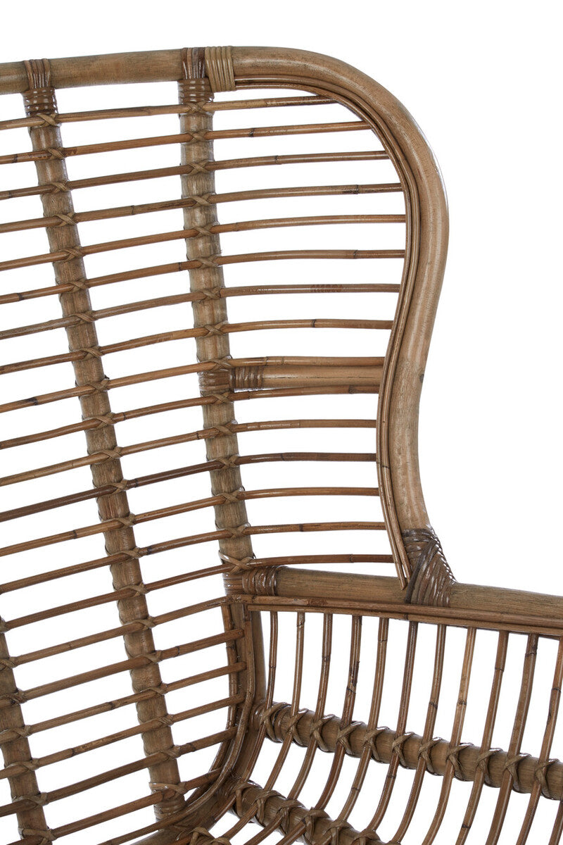 Manado Natural Rattan Lounge Chair