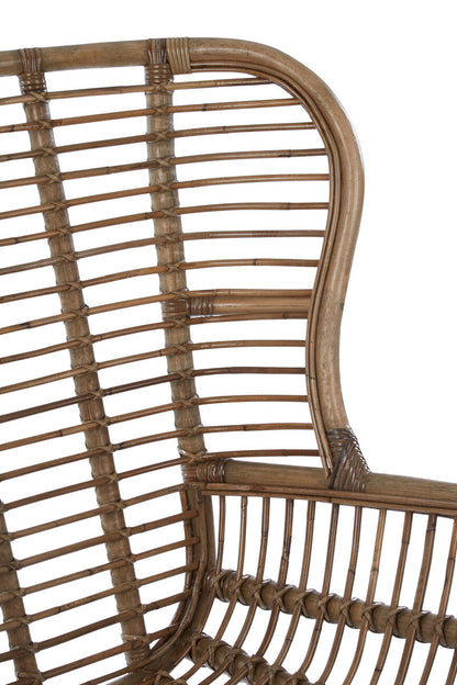 Manado Natural Rattan Lounge Chair