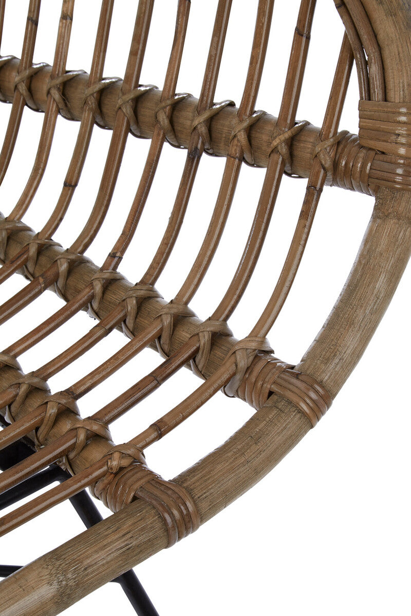 Manado Natural Rattan Lounge Chair