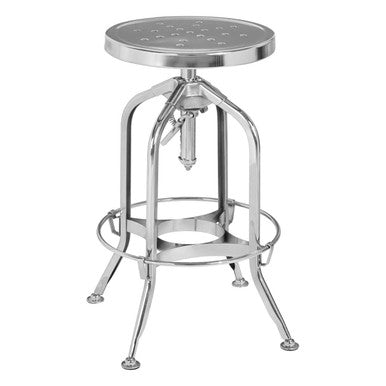 Gator Silver Adjustable Stool