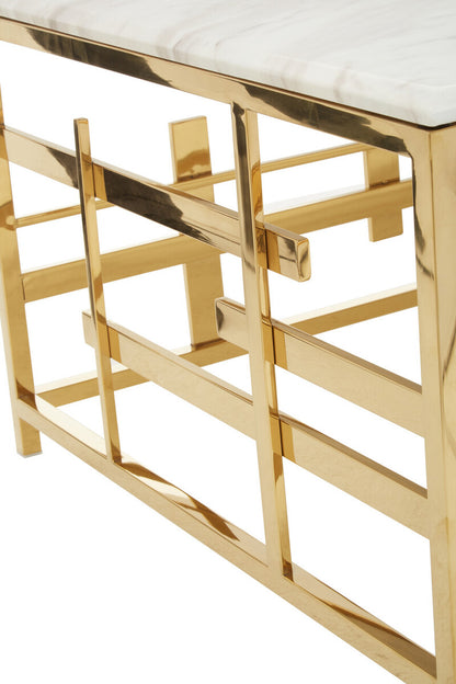 Aprilia White Marble Coffee Table