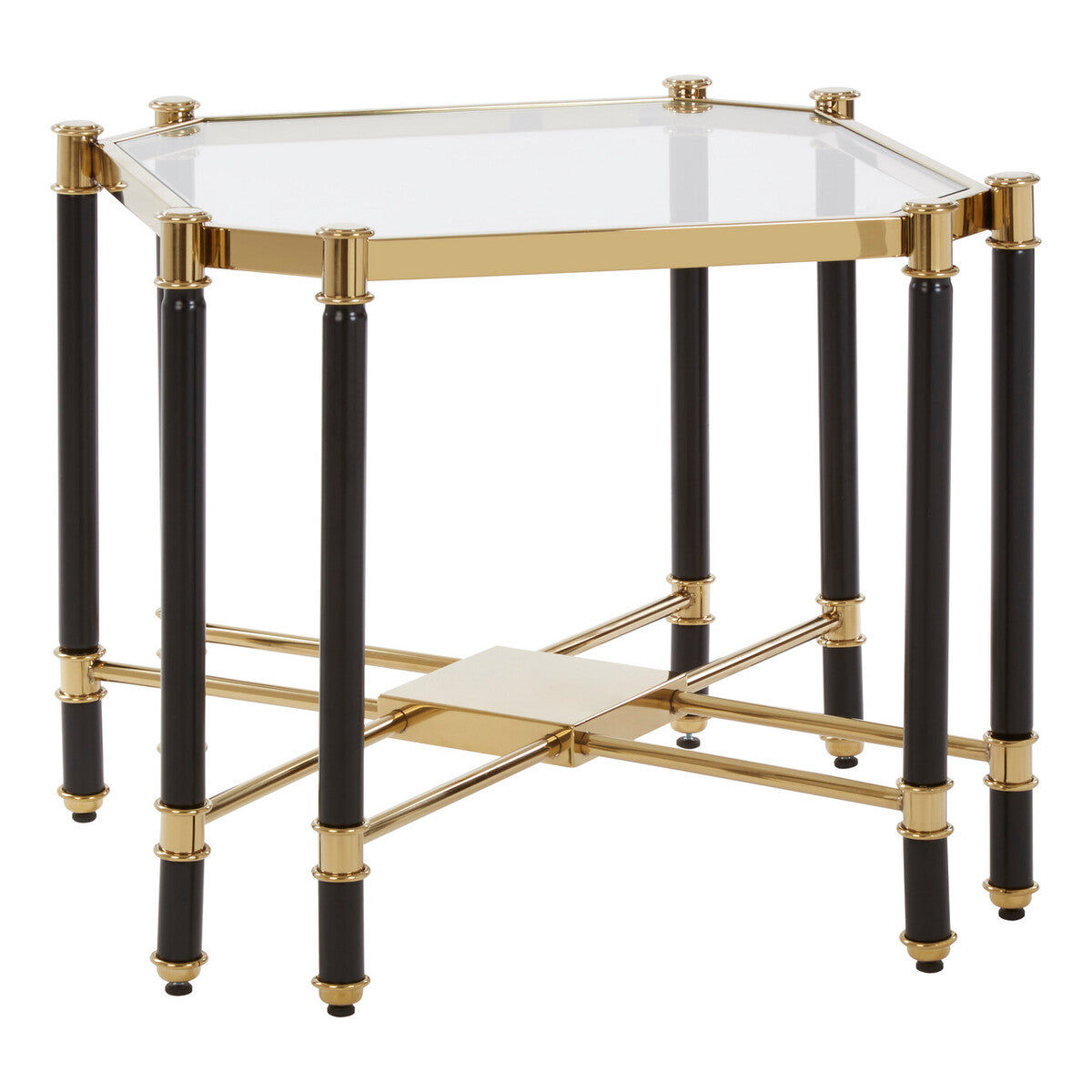 Allessi Champagne Finish End Table