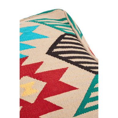 Cefena Multicolour Pouffe