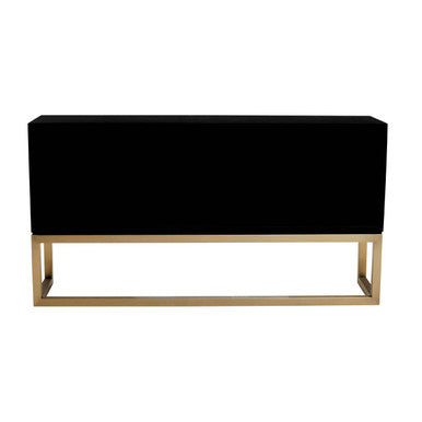 Dumas Black and White Four Door Sideboard - Image 6