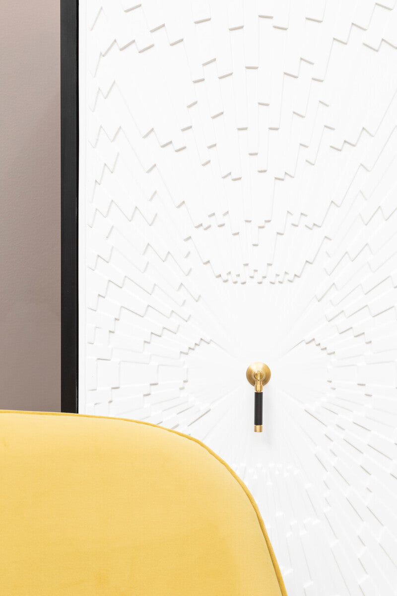 Dumas Black and White Two Door Cabinet