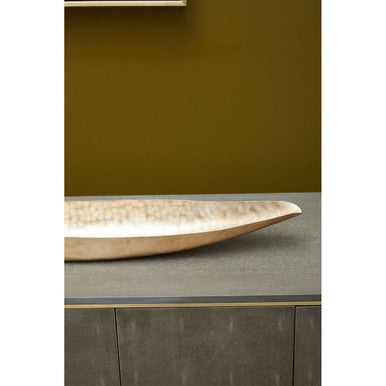 Deskey Grey Shagreen Effect Media Unit