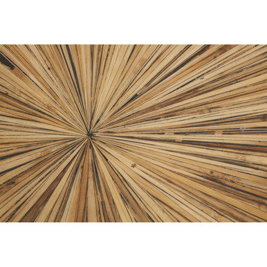 Gabelle Ebony Bamboo Console Table