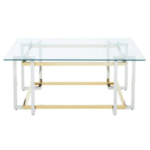 Elino Silver and Gold Coffee Table