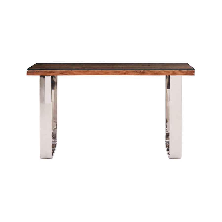 Kerala Natural U Shaped Base Console Table