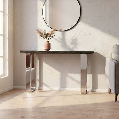 Kerala Small Black Console Table