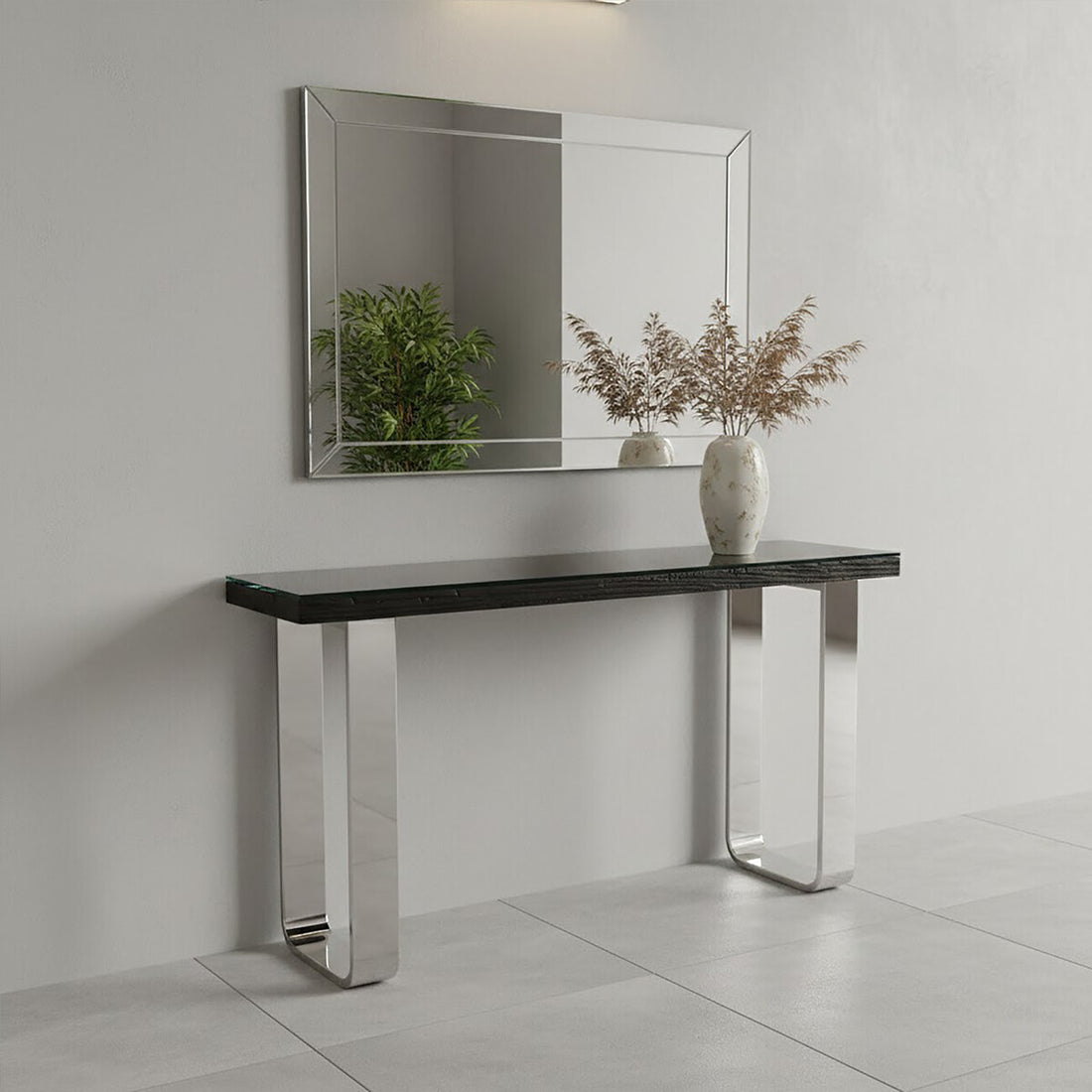 Kerala Small Black Console Table