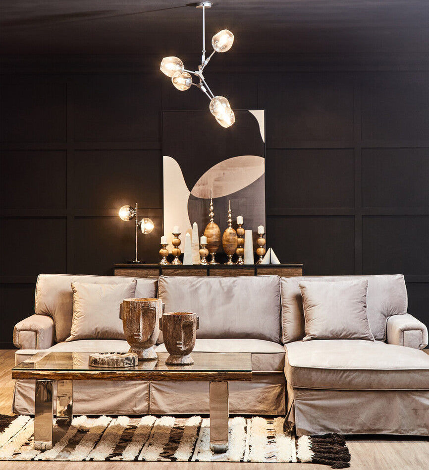 Kerala Natural U Shaped Base Coffee Table