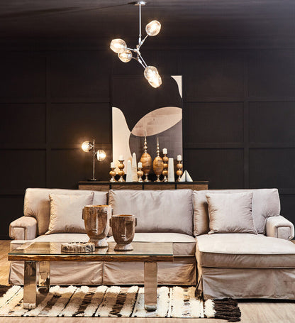 Kerala Natural U Shaped Base Coffee Table