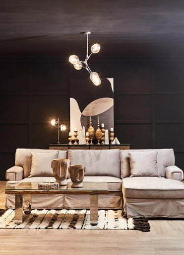 Kerala Natural U Shaped Base Coffee Table