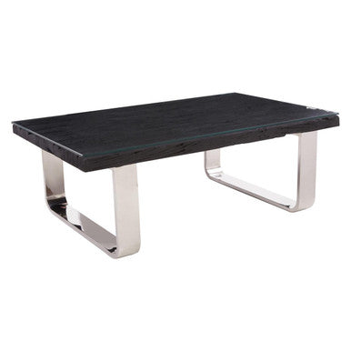 Kerala Black U Shaped Base Coffee Table