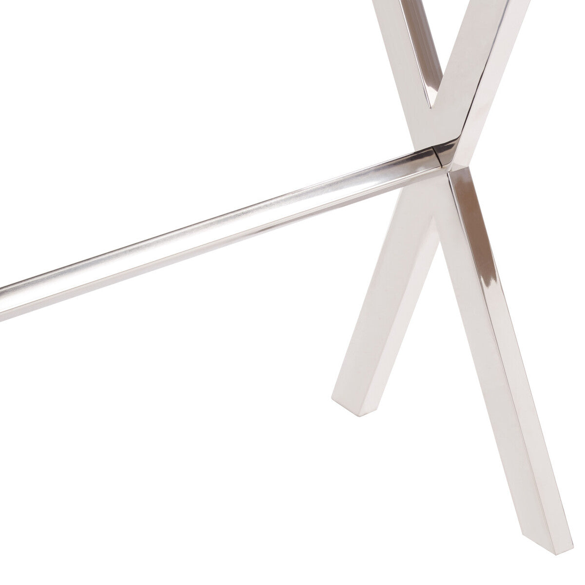 Kerala Natural Console Table With Cross Base