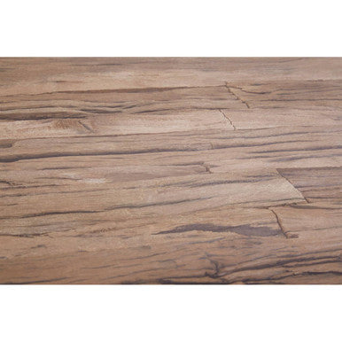 Kerala Natural Top End Table With Cross Base