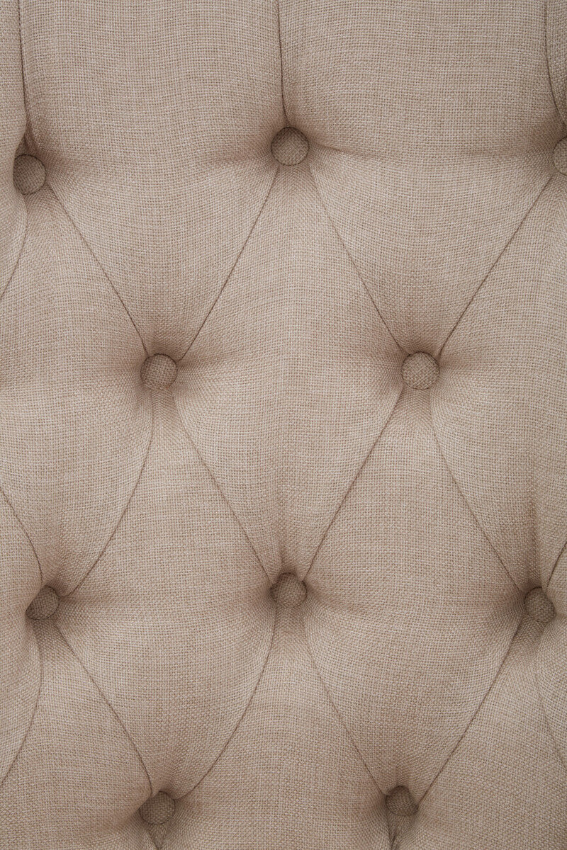 Cabra Cream Chair with Tufted Back - Image 4