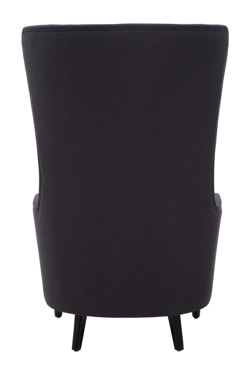 Cala Black Tufted Highback Chair - Image 3