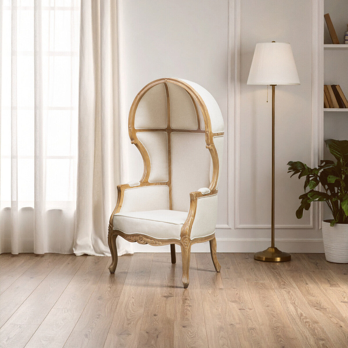 Cabra Cream Dome Chair